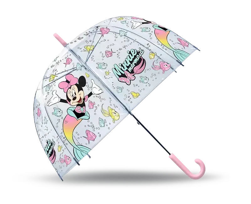 Parasolka przezroczysta  minnie 19cali mn30025