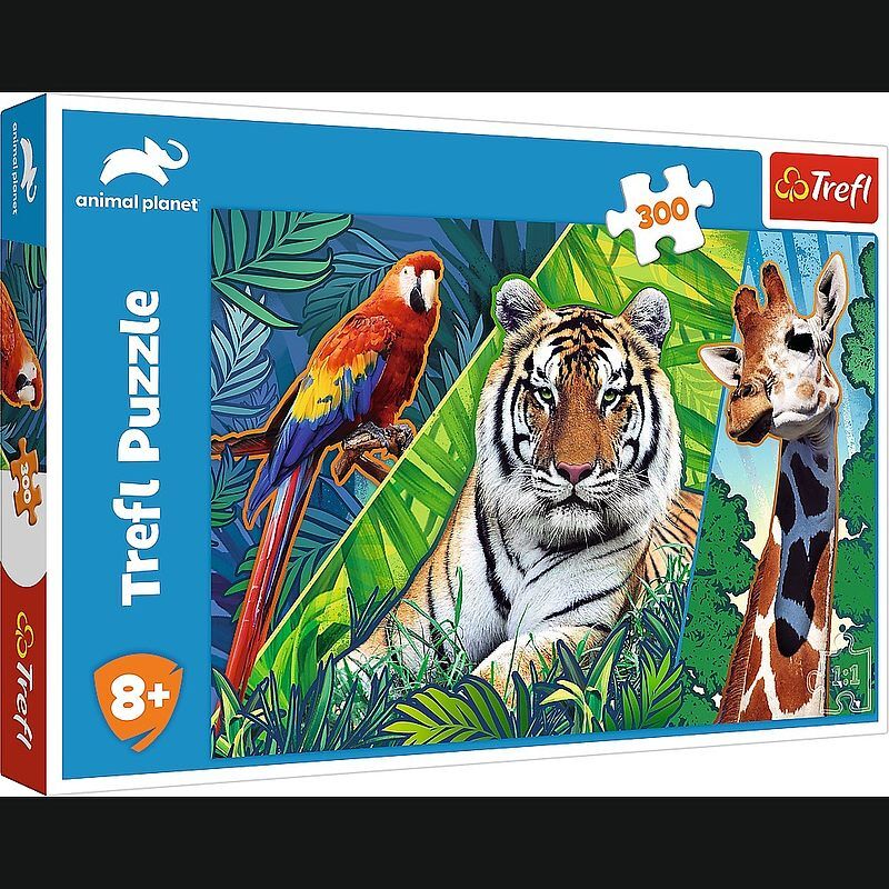 Puzzle 300 Niesamowite zwierzęta Animal Planet