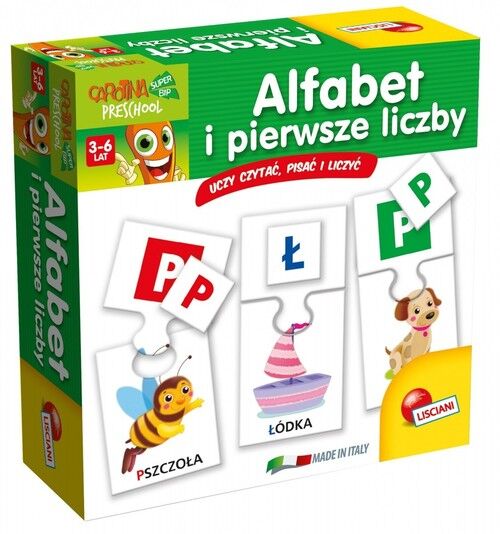 Carotina Alfabet i pierwsze liczby