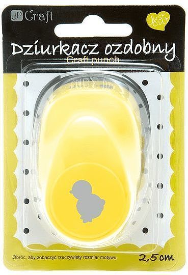 Dziurkacz ozdobny kurczak 2,5cm mix