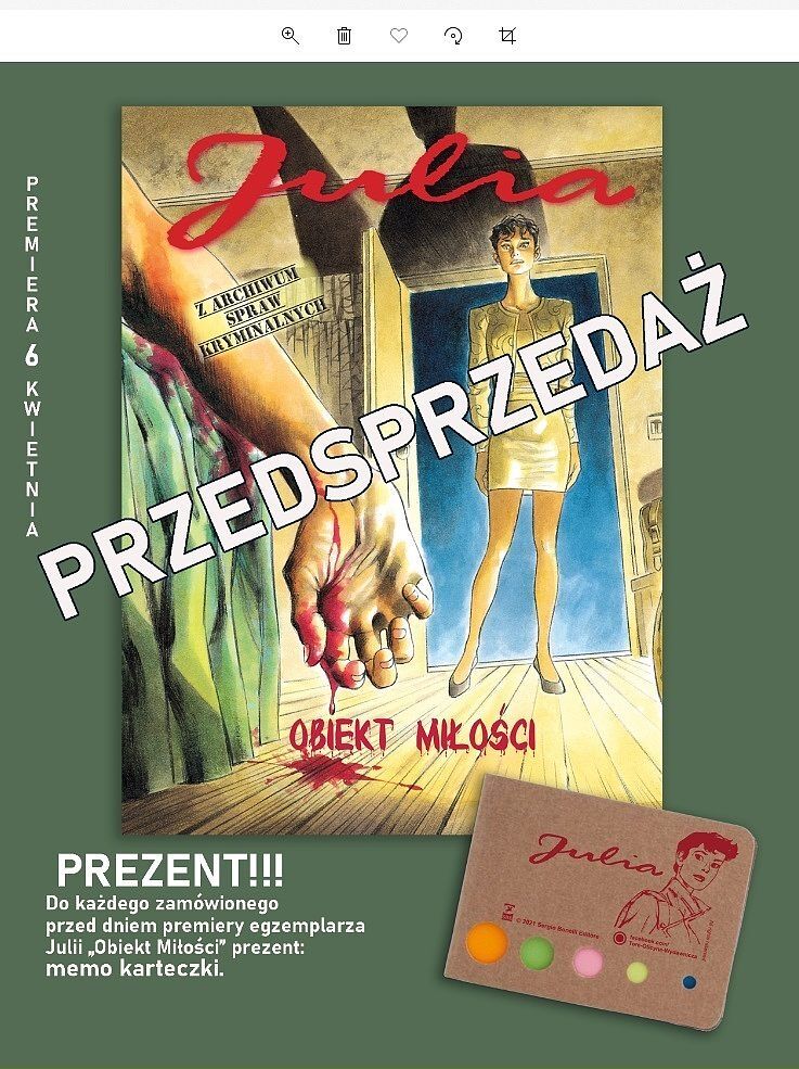 Julia - Z archiwum spraw kryminalnych  - 2 - Obiekt Miłości