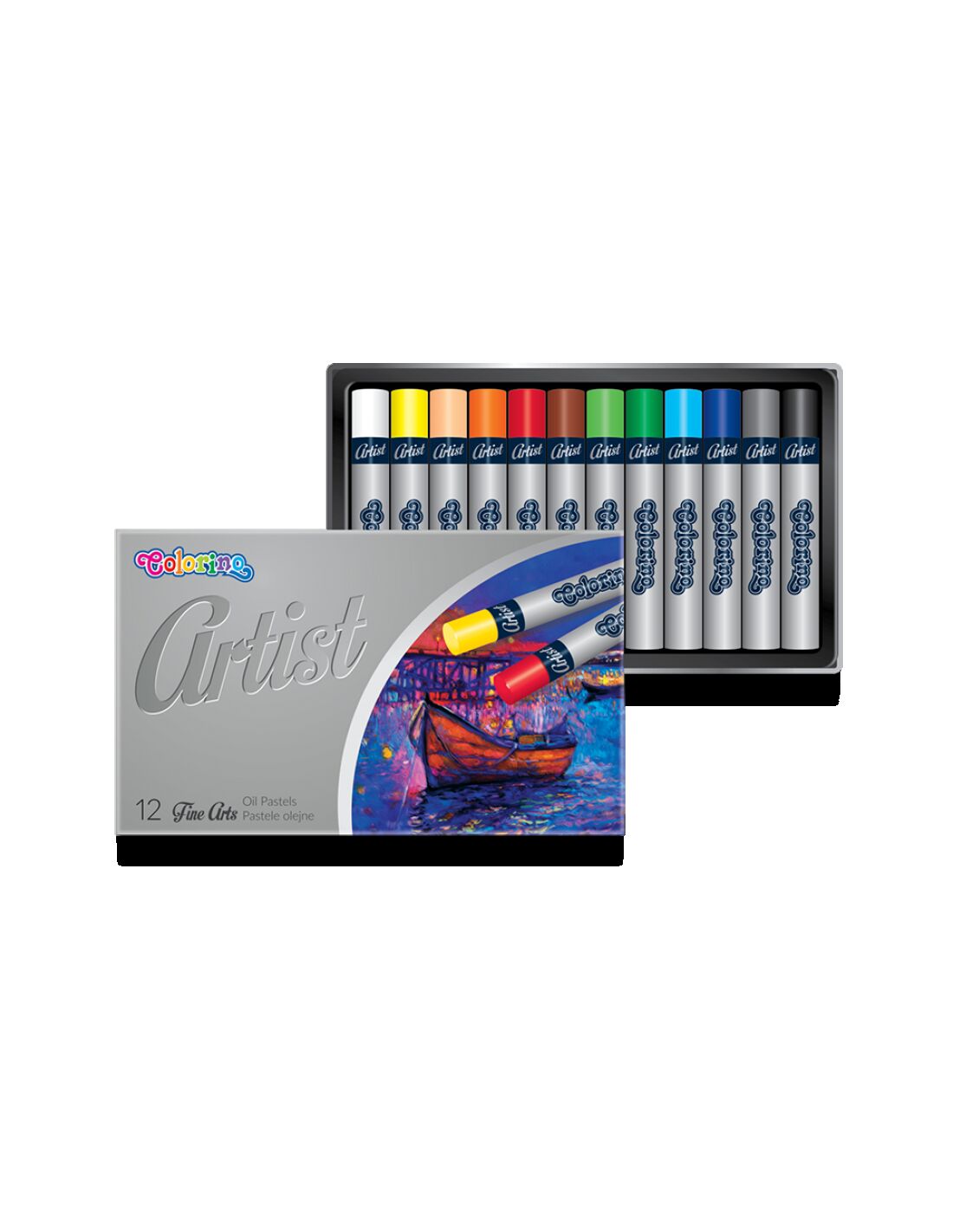 Pastele olejne Colorino Kids 12 kolorów ARTIST