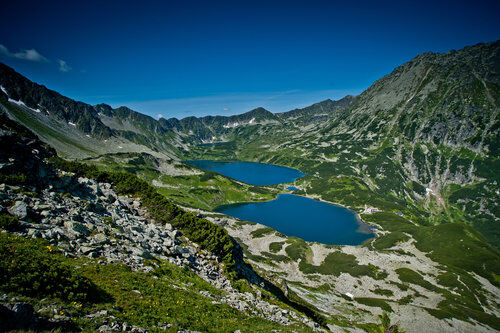 Kartka 3D Tatry, Dolina Pięciu Stawów Polskich