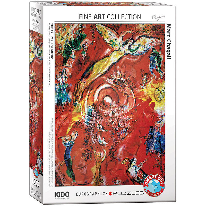 Puzzle 1000 triumf muzyki chagalla 6000-5418
