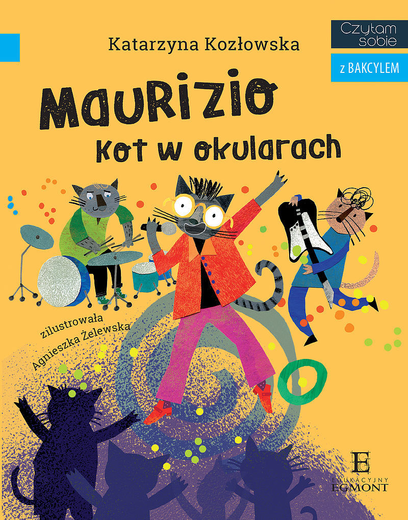 Maurizio. Kot w okularach. Czytam sobie z Bakcylem