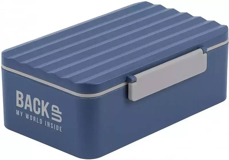 Śniadaniówka BackUP 6 model C 58 niebieska