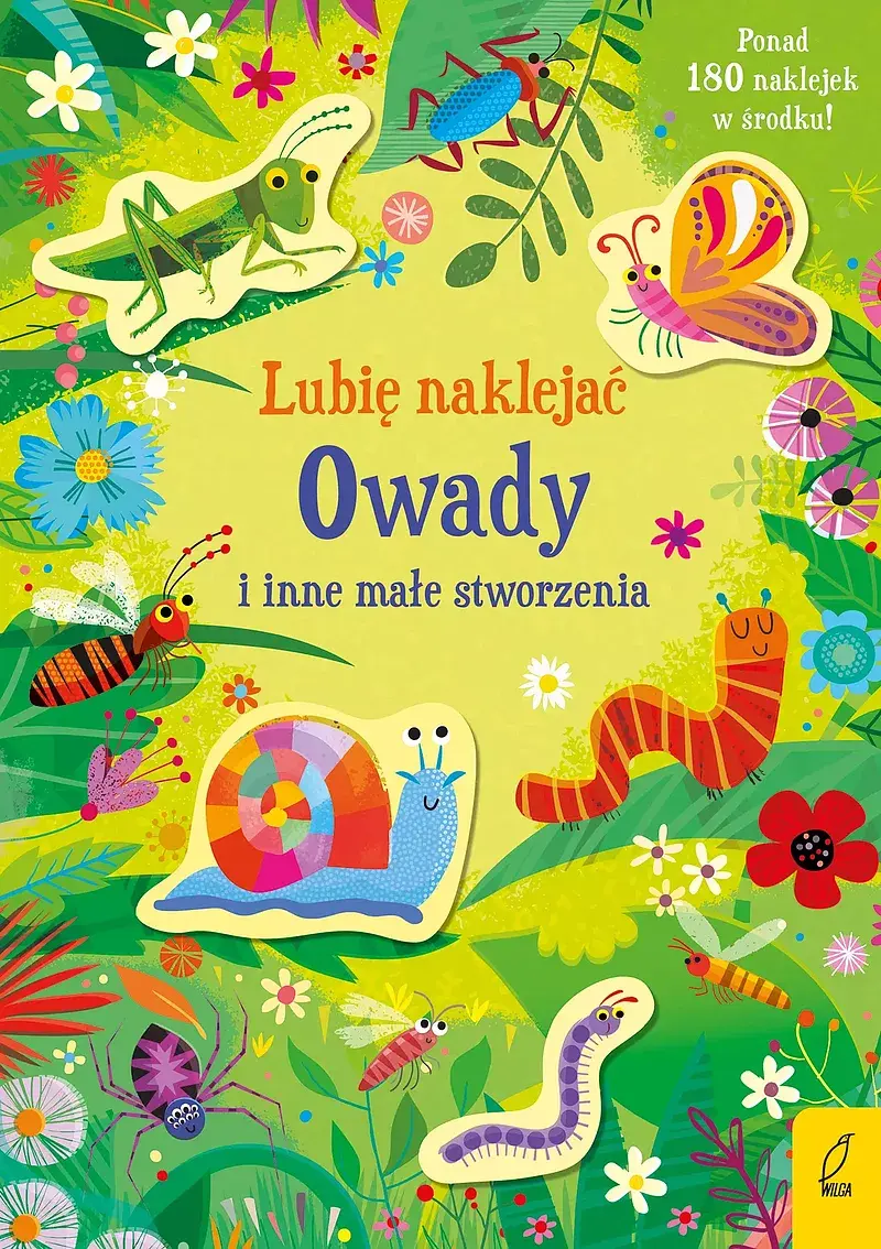 Lubię naklejać. Owady i inne małe stworzenia
