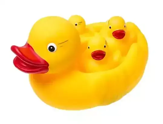 Kacza rodzinka do kąpieli 4 szt