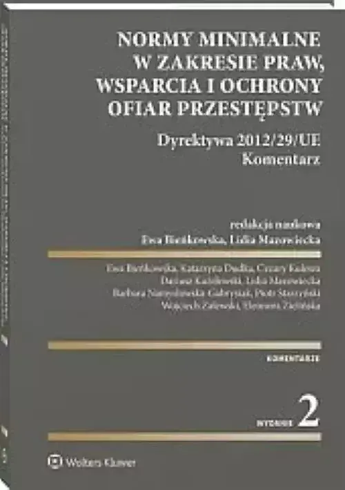 Normy minimalne w zakresie praw wsparcia i ochrony ofiar przestępstw