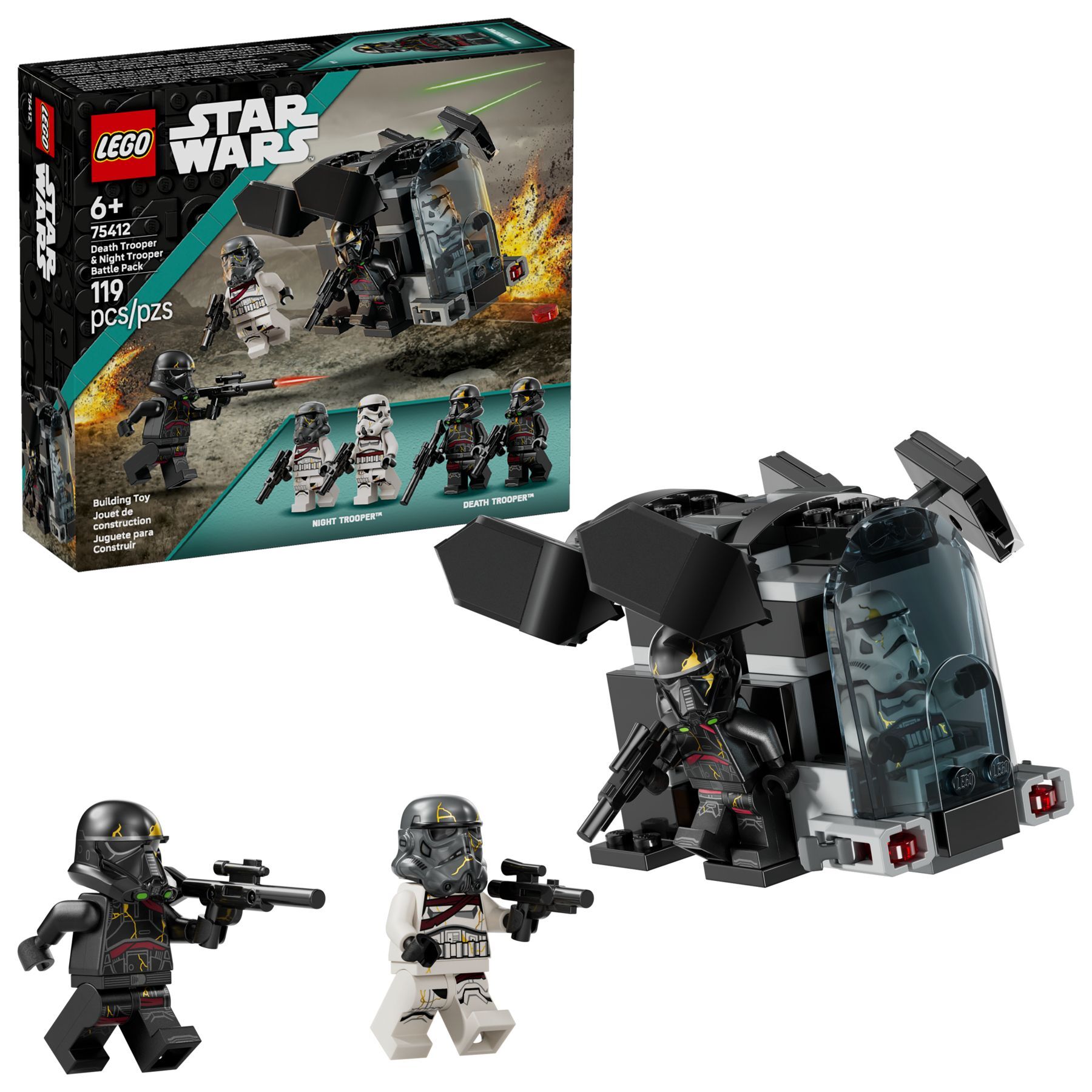 LEGO Star Wars Szturmowiec Śmierci i nocny szturmowiec zestaw bitewny 75412