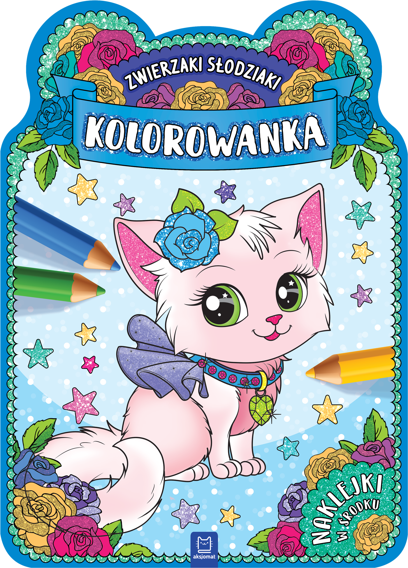 Zwierzaki słodziaki. Kolorowanka