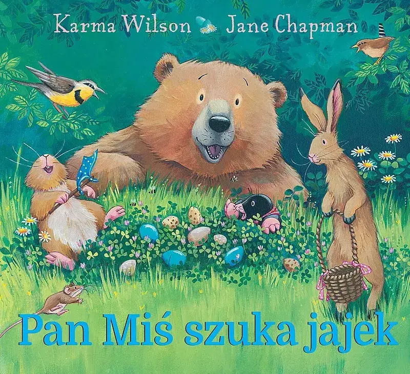 Pan miś szuka jajek