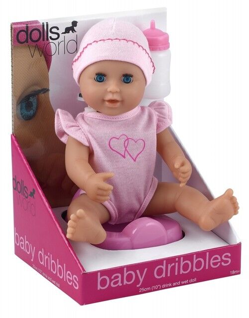 Lalka bobas Baby Dribbles 25 cm