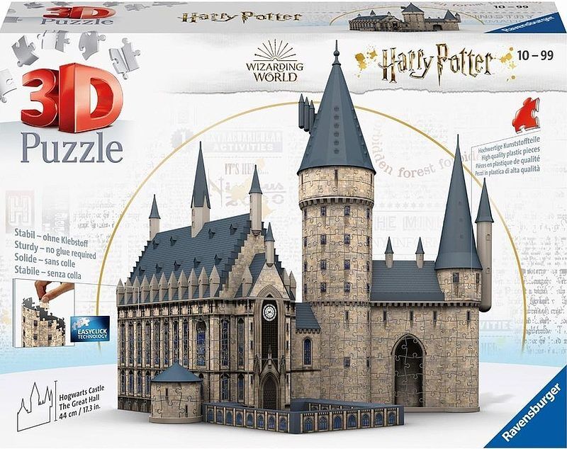 Puzzle 3d 540 budynki zamek hogwarts harry potter 11259