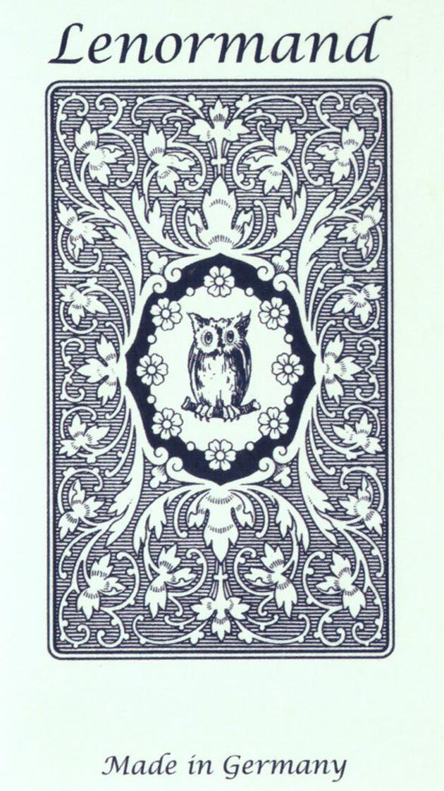 Karty Tarot Mlle Lenormand Blue Owl Relaunch