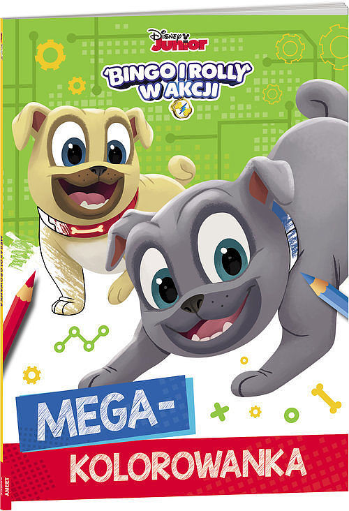 Bingo i Rolly w akcji Megakolorowanka