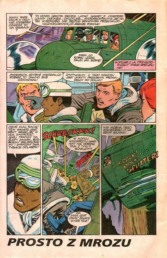 G.I.Joe - 24 - (6/1994) Prosto z mrozu / ...w sam środek ognia!