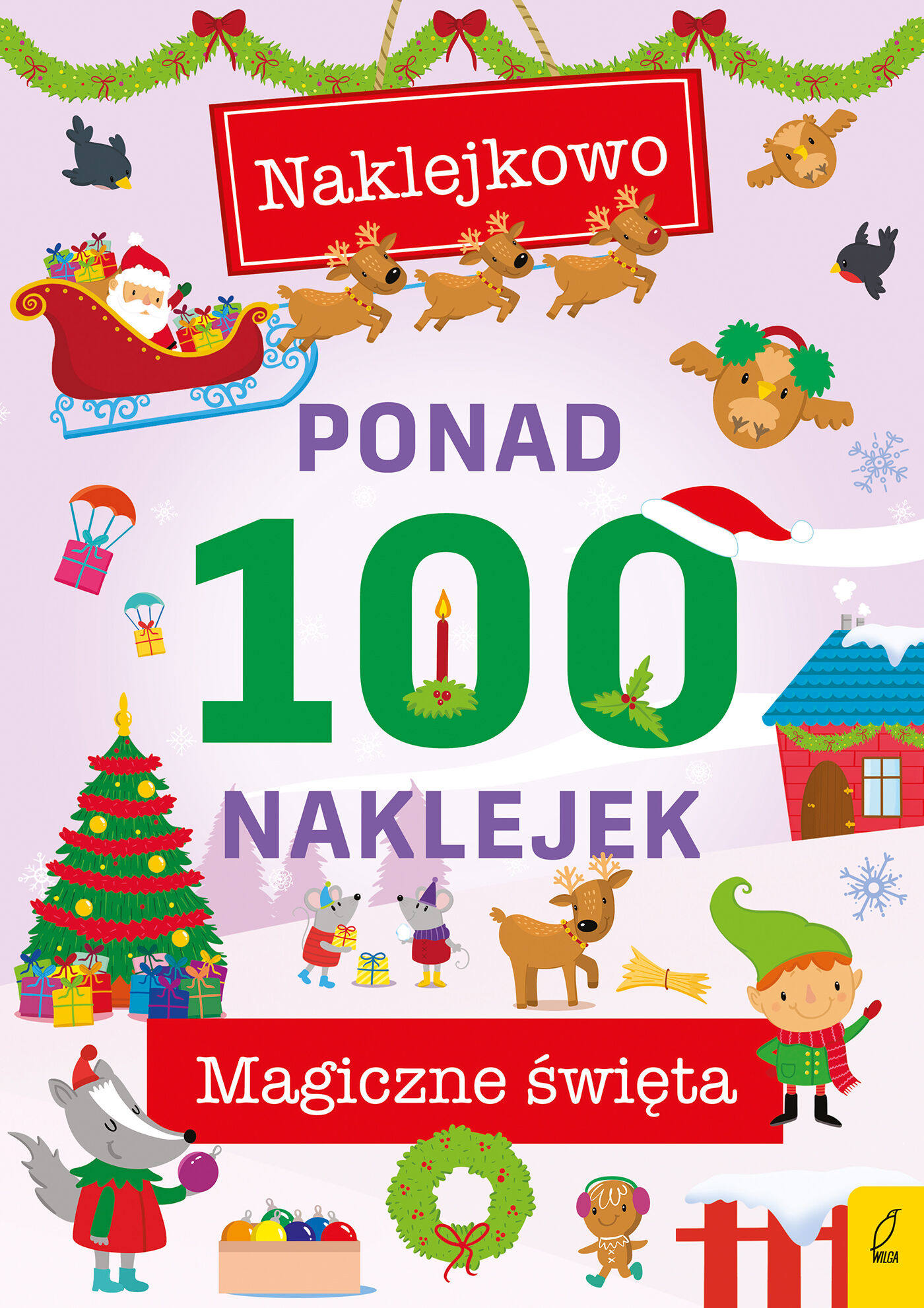 Ponad 100 naklejek. Magiczna zima