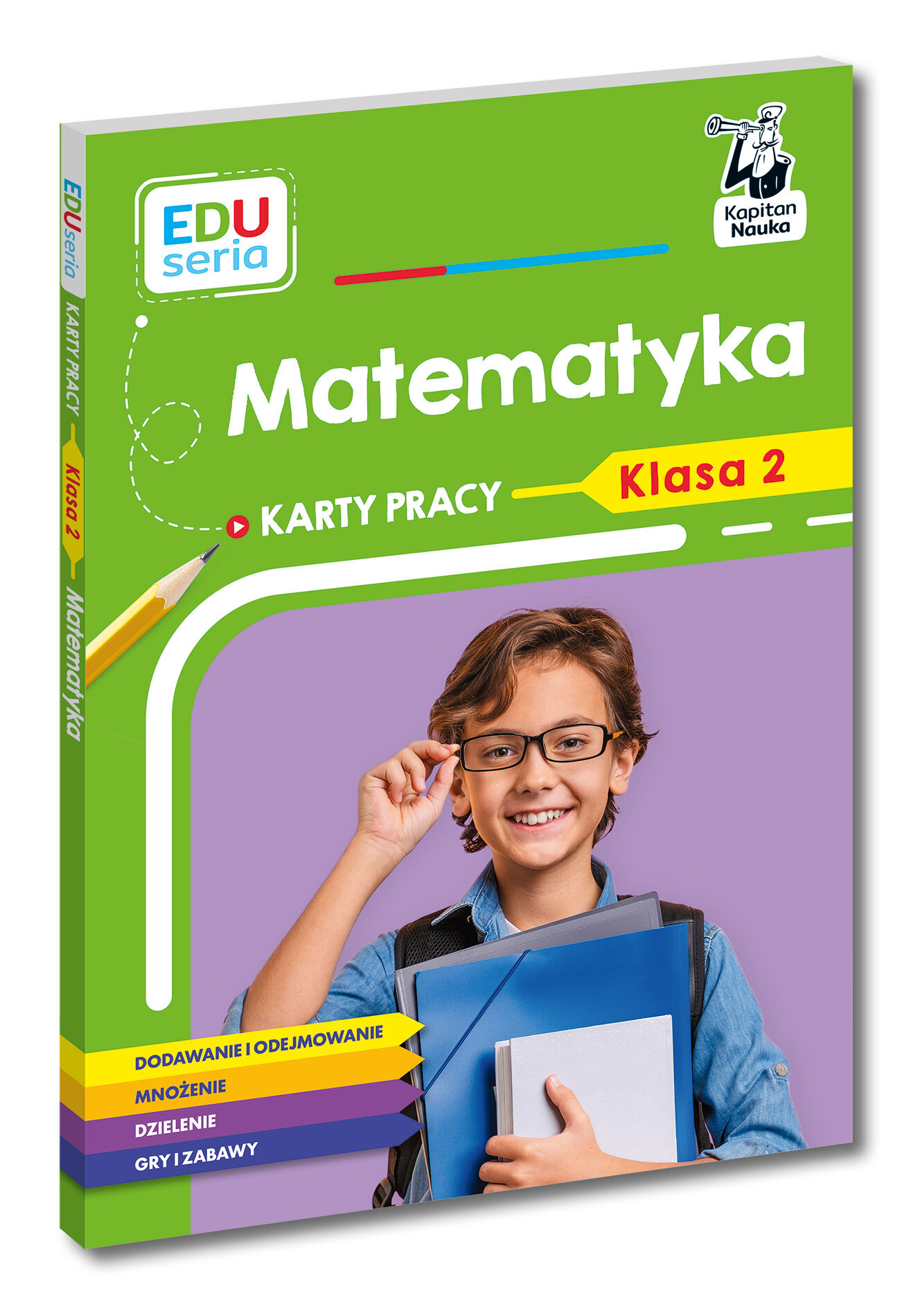 EDUseria. Matematyka. Karty pracy. Klasa 2. Kapitan Nauka