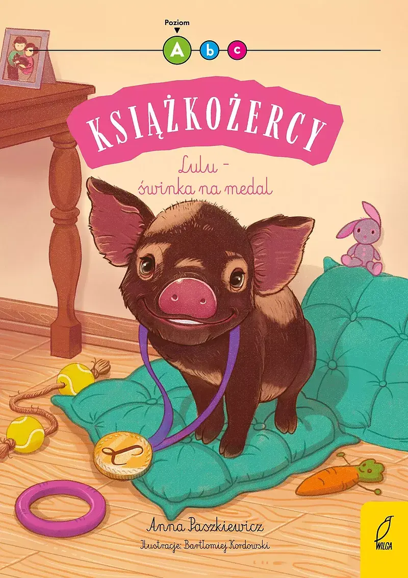 Książkożercy. Lulu - świnka na medal