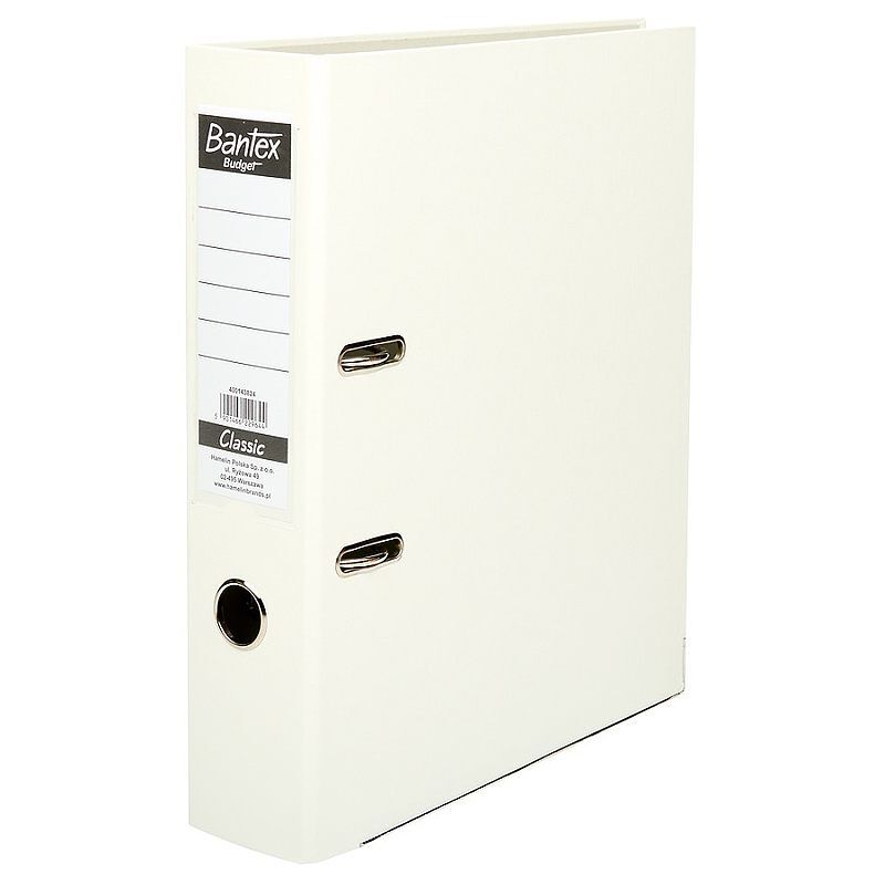 Segregator bantex budget classic 7,5 cm biały