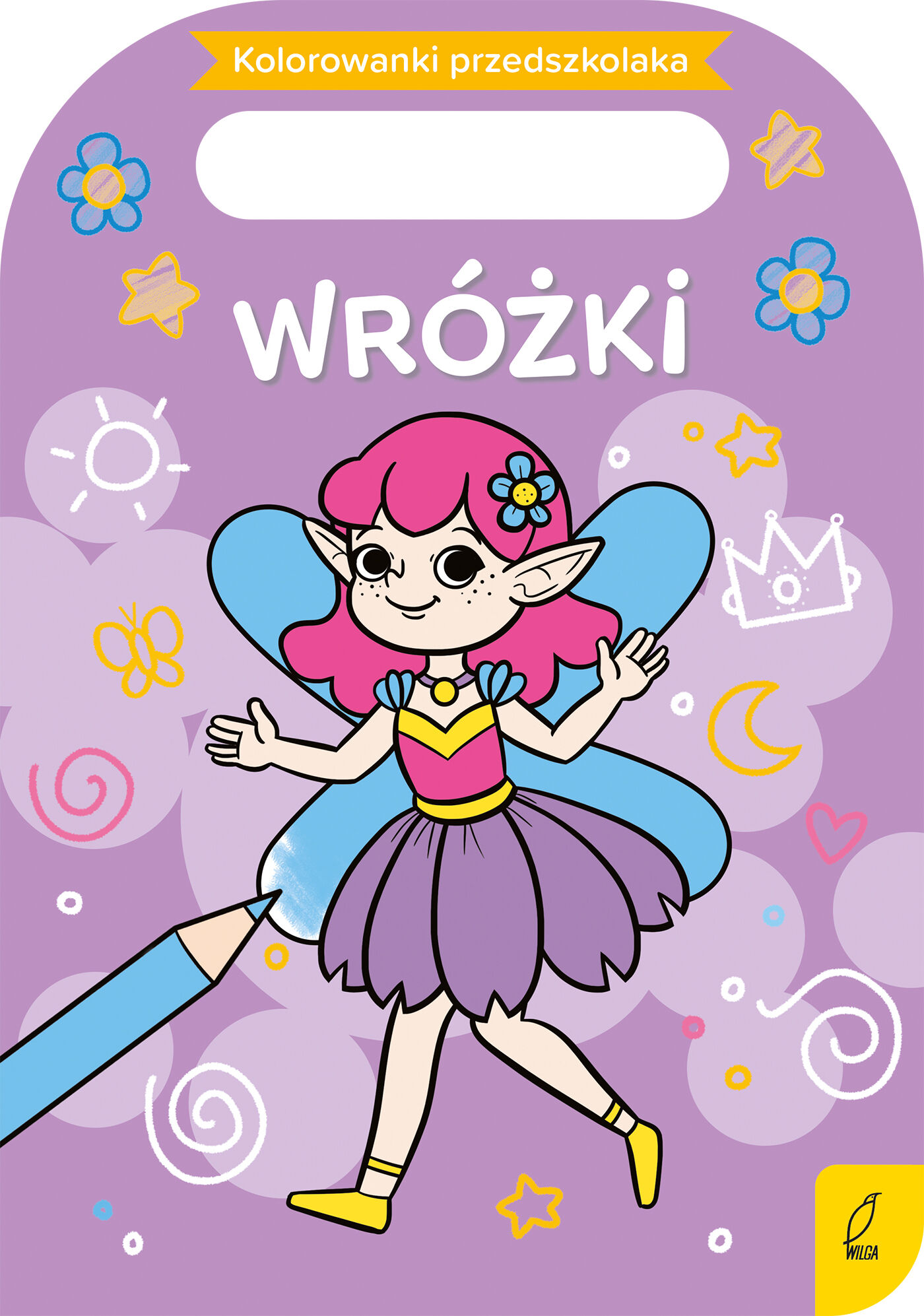 Kolorowanki przedszkolaka. Wróżki
