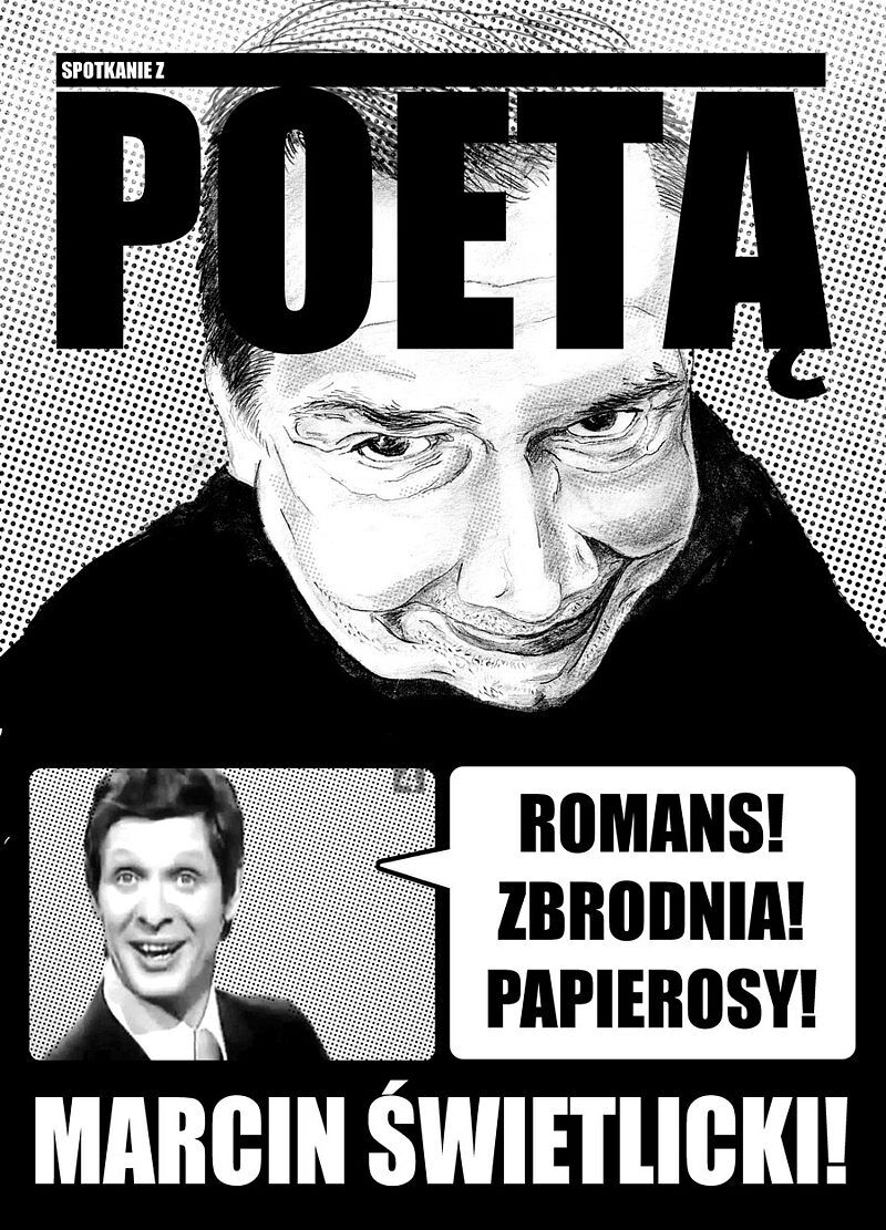 Spotkanie z poetą - Romans! Zbrodnia! Papierosy!