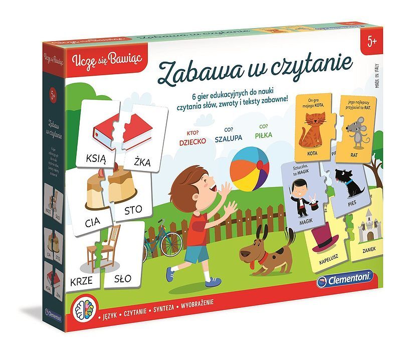 Uczę się Bawiąc Zabawa w czytanie