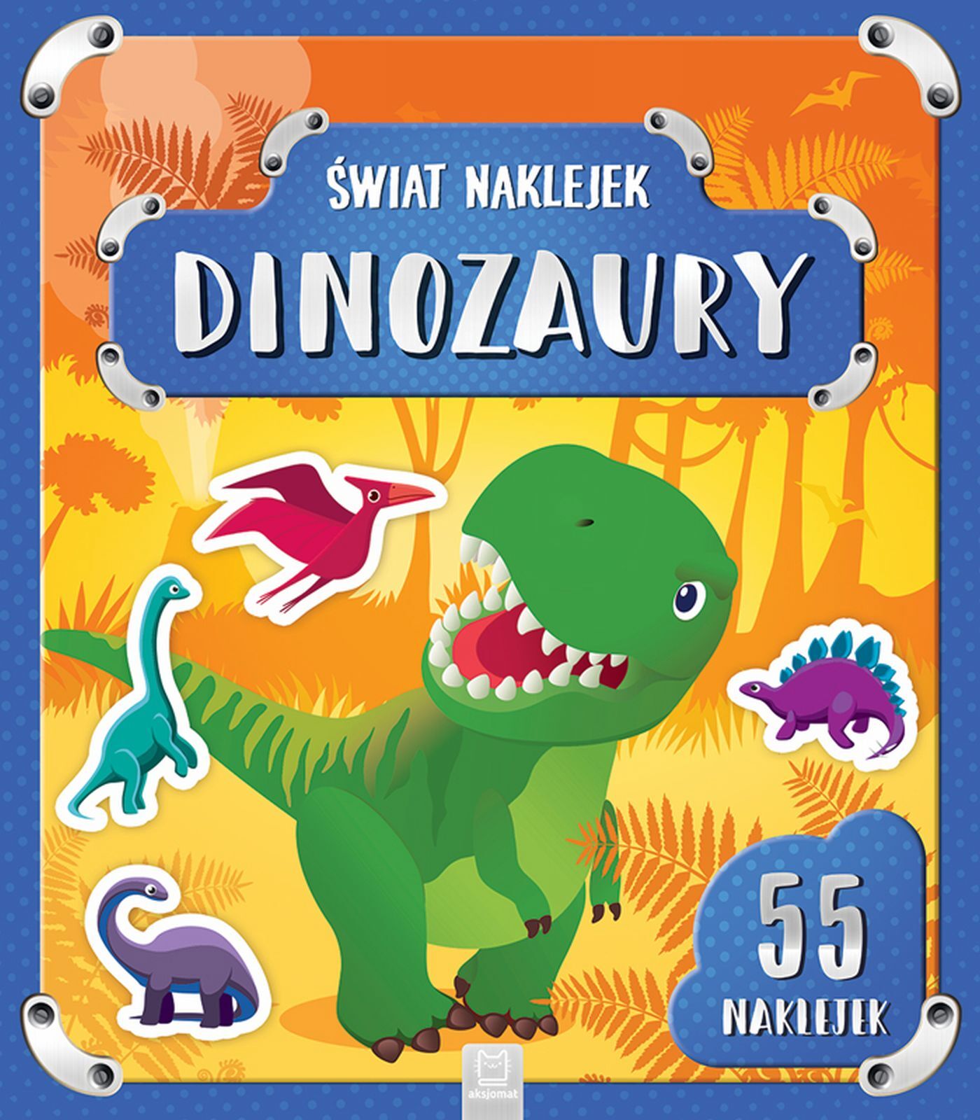 Świat naklejek. Dinozaury