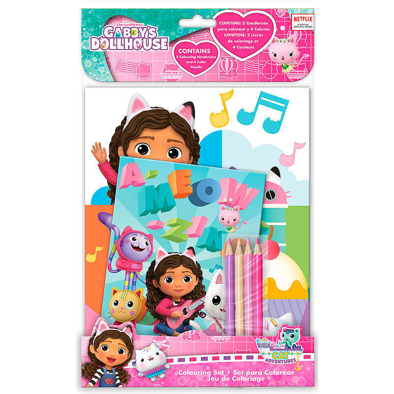 Zestaw kreatywny gabby's dollhouse