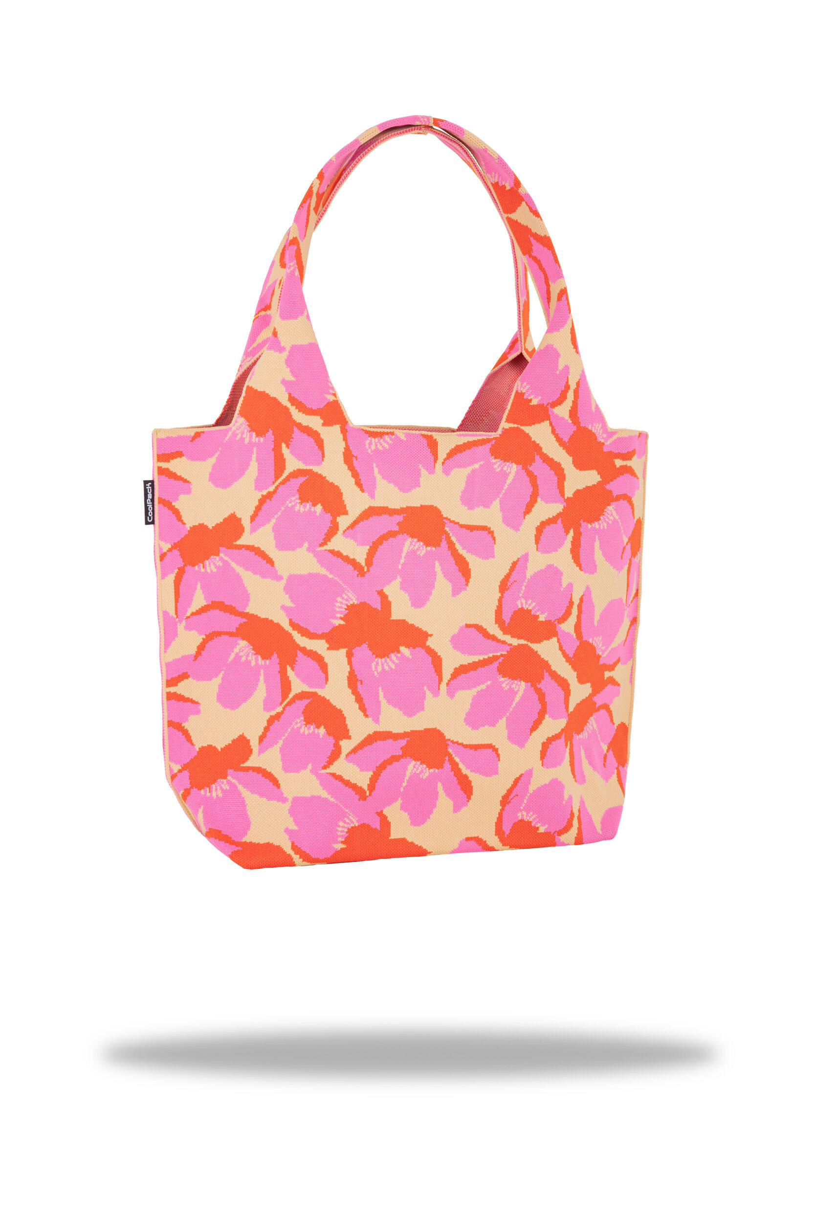 Torba na ramię Coolpack Knitted Bag Flores Rosa