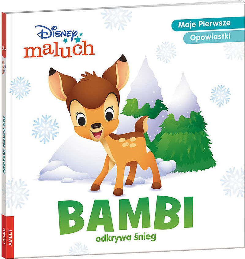 Disney maluch moje pierwsze opowiastki bambie odkrywa śnieg bop-9208