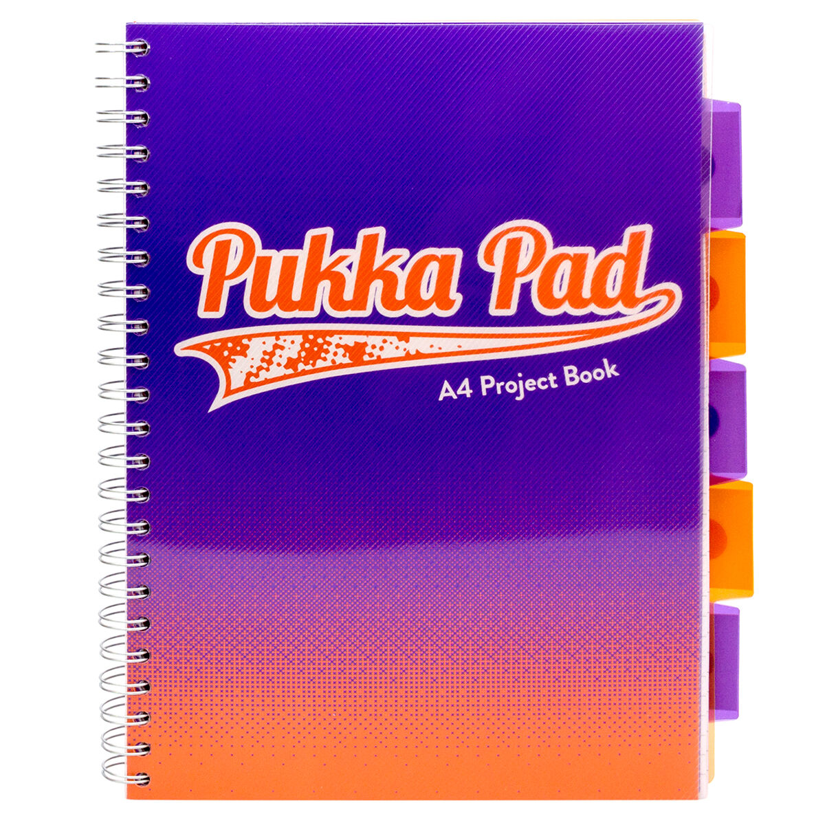 Kołozeszyt Pukka Pad A4 Fusion Project Book fioletowy
