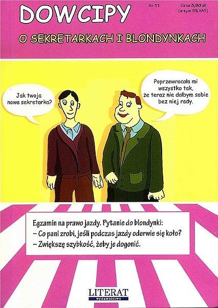 Dowcipy o sekretarkach i blondynkach