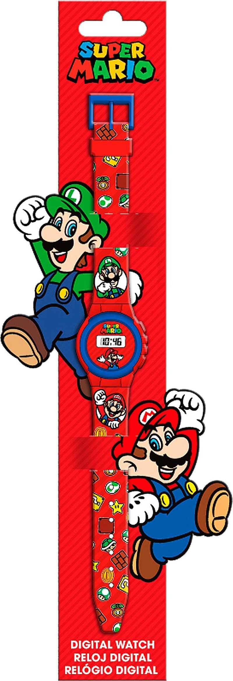 Zegarek cyfrowysuper mario ke02 eco gsm4234