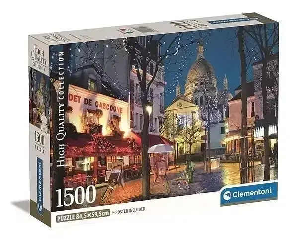 Puzzle 1500 compact paris montmartre 31709