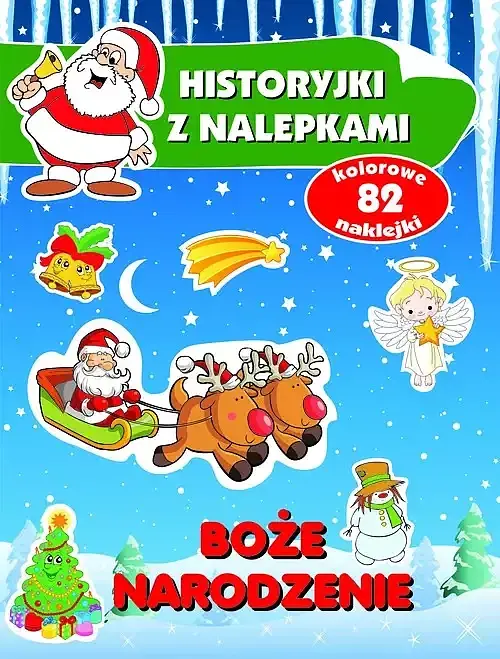 Boże Narodzenie. Historyjki z nalepkami
