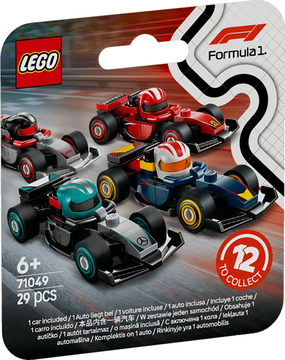 LEGO Minifigurki Kolekcjonerski Bolid F1 71049