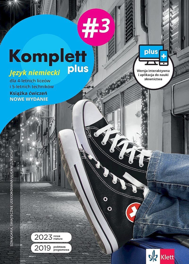 Komplett plus 3 język niemiecki zeszyt ćwiczeń + kod dostępu nw