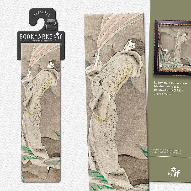 Zakładka classics magnetyczna kobieta 15106 if