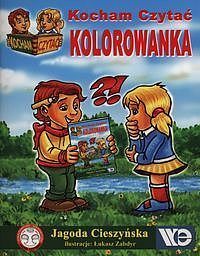 Kocham Czytać Kolorowanka