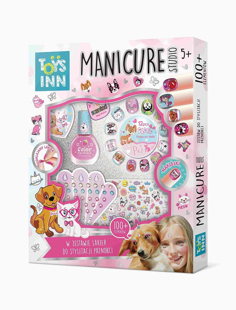 Zestaw manicure studio pets stn 7625