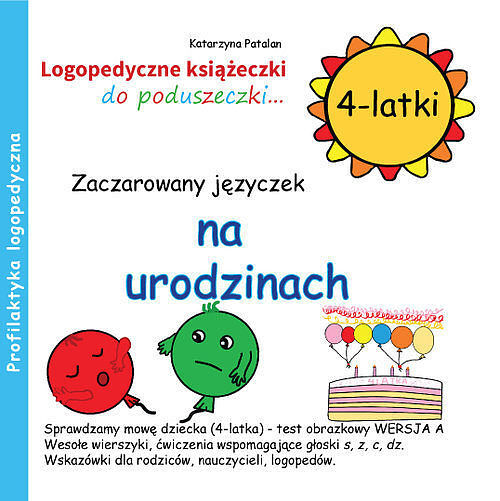 Zaczarowany języczek na urodzinach 4-latki