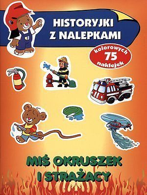 Miś Okruszek i strażacy.