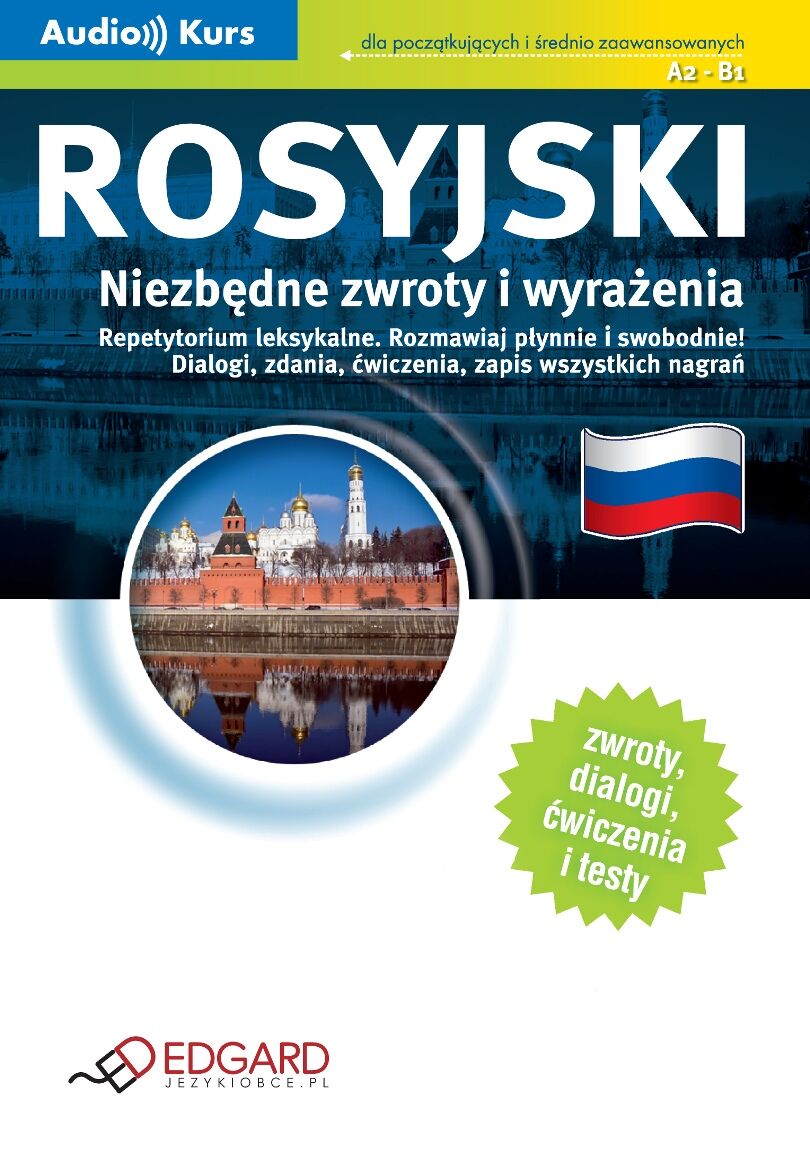 Rosyjski Niezbędne zwroty i wyrażenia (audiobook MP3)