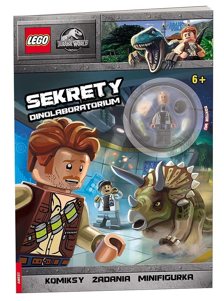 Lego jurassic world sekrety dinolaboratorium lnc-6203