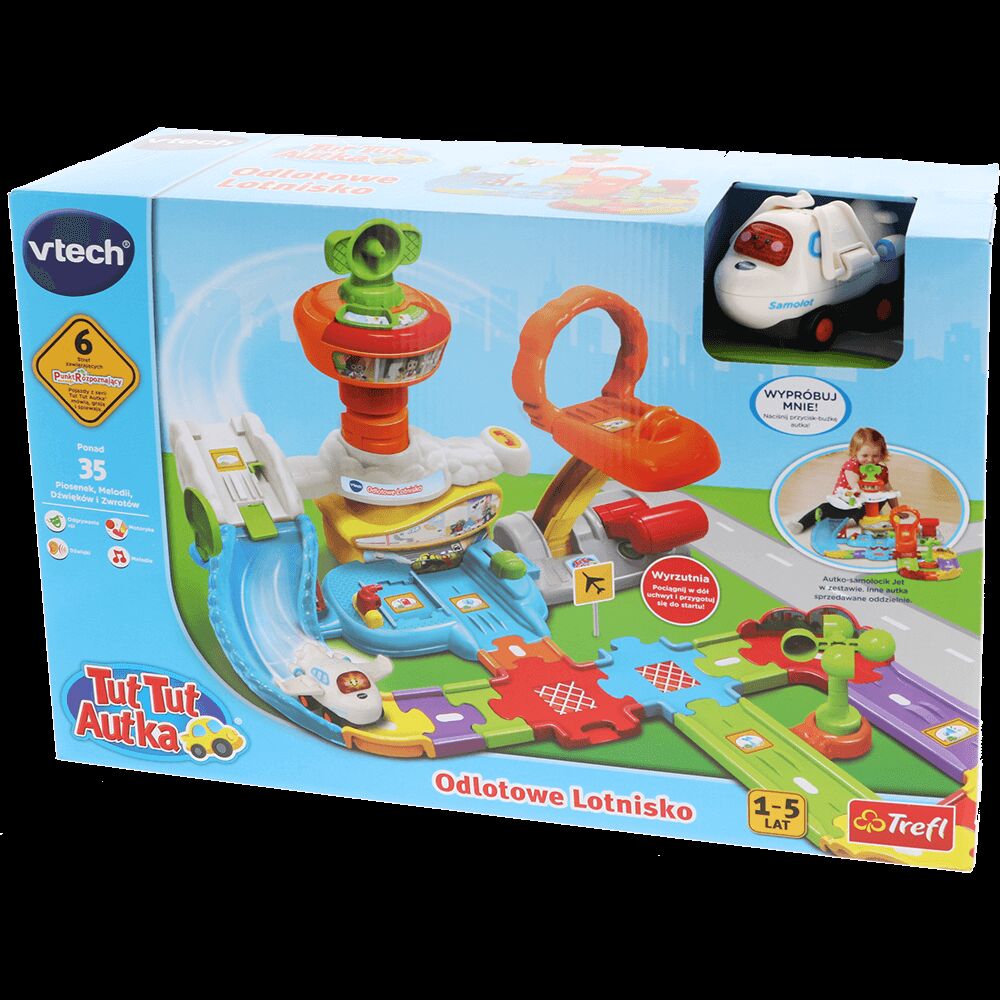 Tut Tut Autka Zestaw Odlotowe Lotnisko VTech 61241