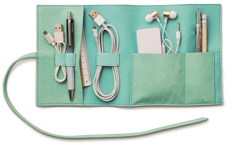Bookaroo travel tech-tidy - organizer podróżny - miętowy