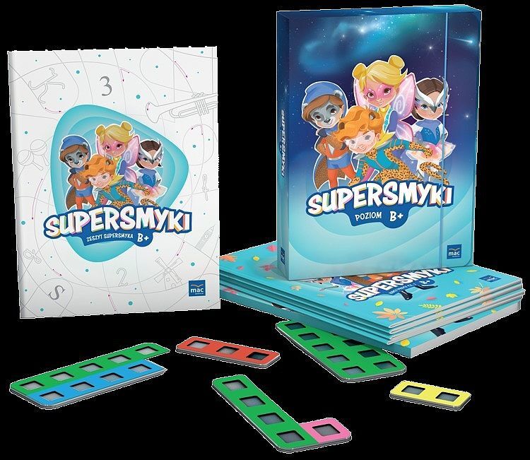Supersmyki poziom b+ sześciolatek pakiet