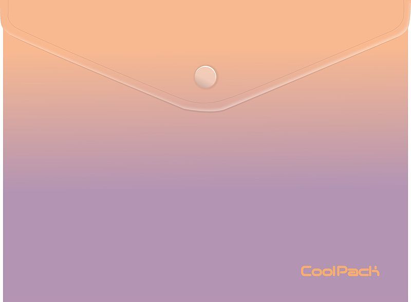 Koperta na dokumenty na zatrzask a4 coolpack gradient berry